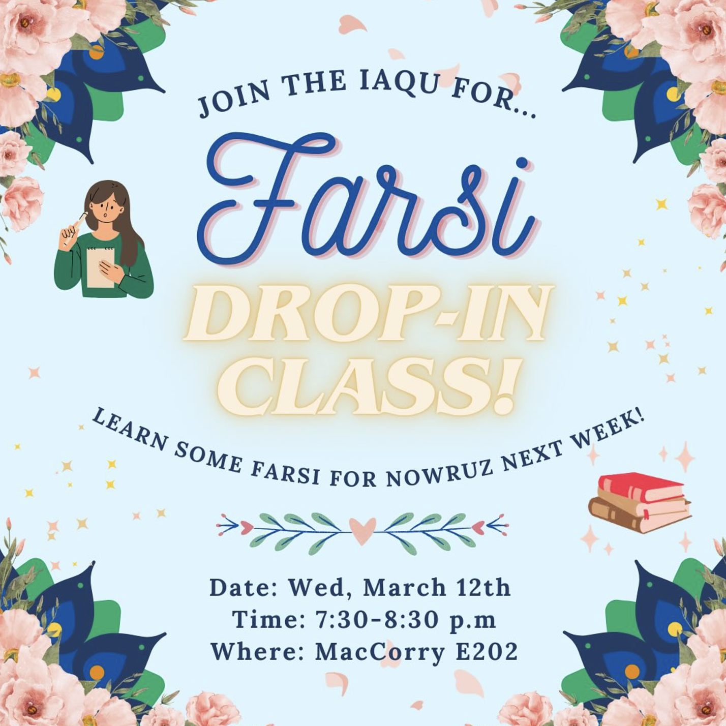 Farsi Class Drop-in